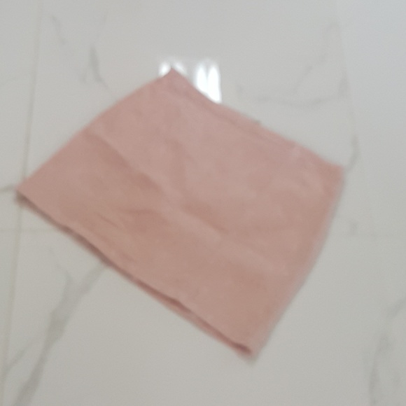 Forever 21 Pink Corduroy Mini Skirt Medium - Picture 1 of 5